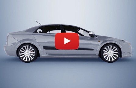 Car With Play Button